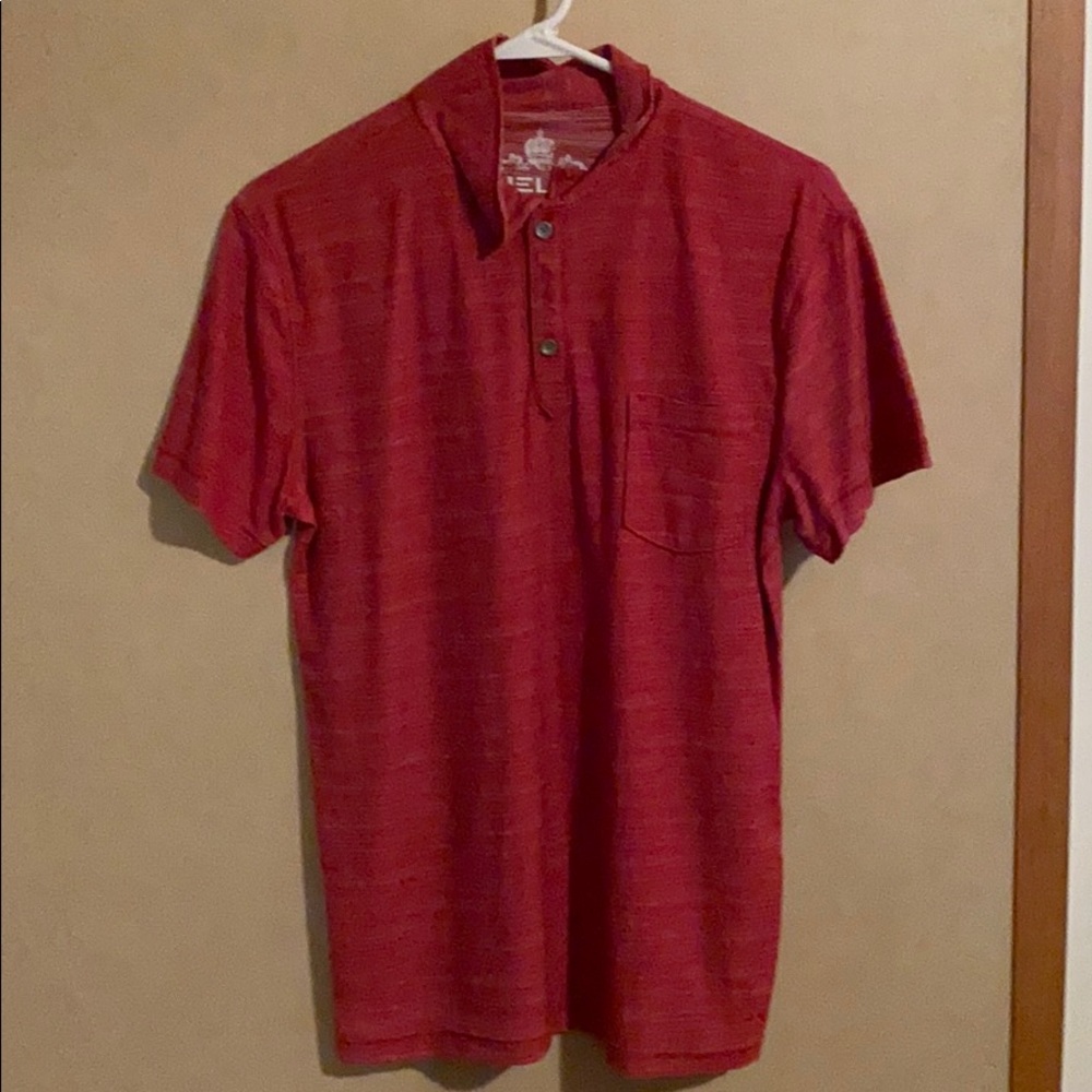 Short sleeve, soft cotton polo style shirt